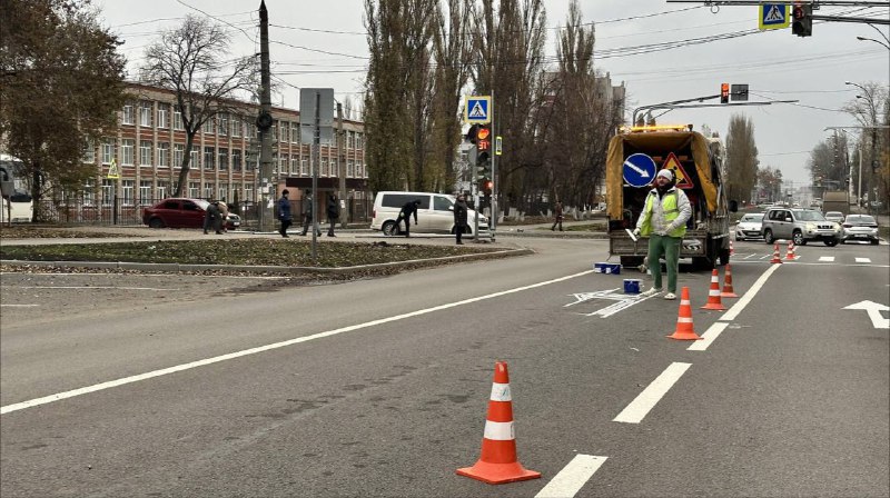 На улице Папина изменилась схема дорожного …