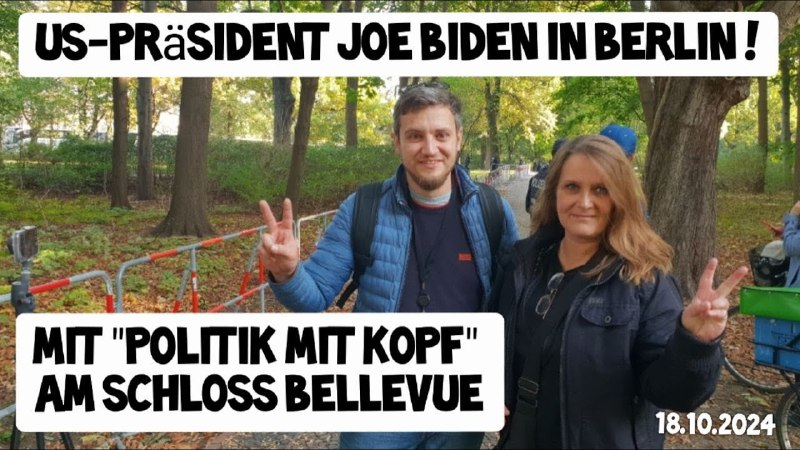 **US-Präsident Joe Biden besucht Berlin ***💥*** …