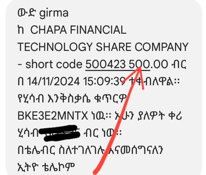 እሄው ቤተሰብ እንደምታዩት ከChapa Financial Technology …