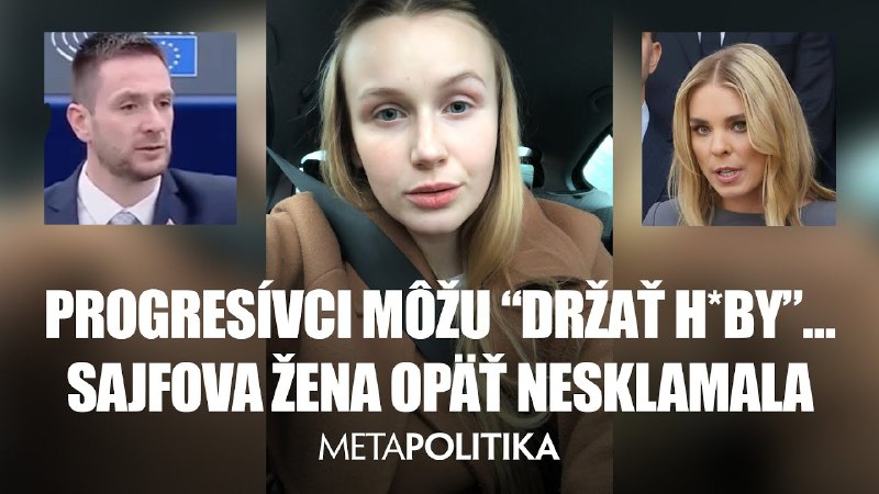 Sajfova žena vraj cíti prenesený pocit …