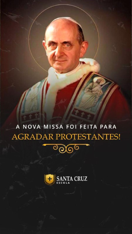 *Defender a Missa Tridentina não é …