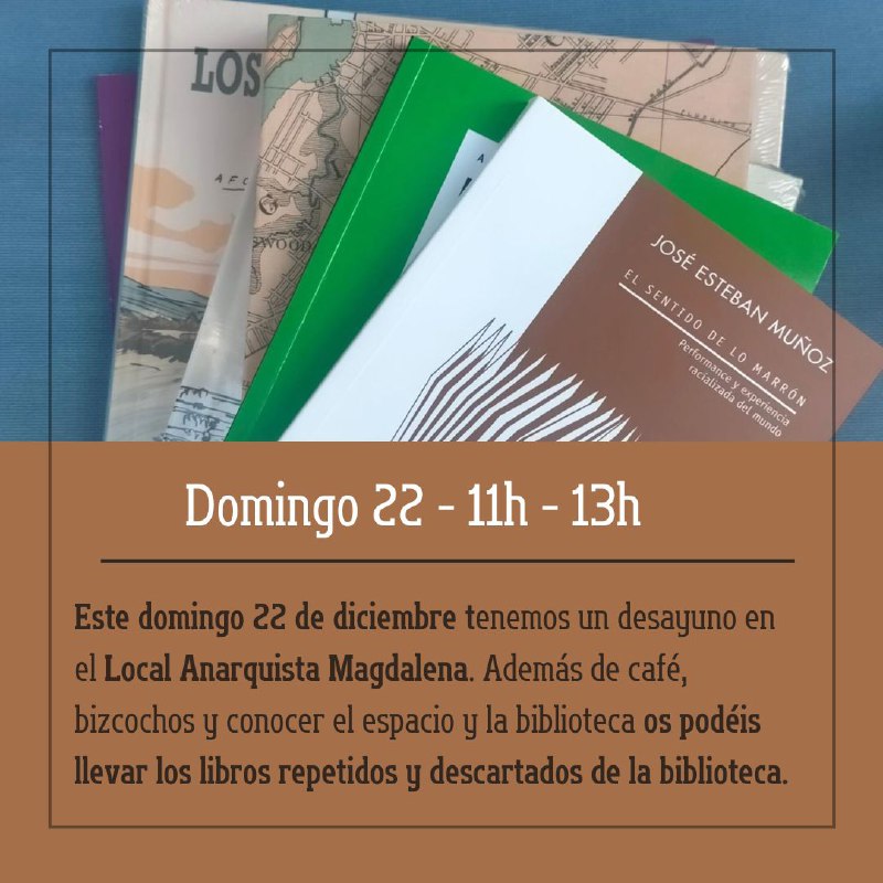 Este domingo 22 de diciembre tenemos …