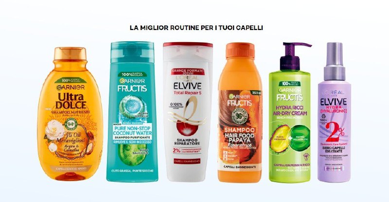 Cashback Garnier Elvive “La miglior routine per i tuoi capelli”: come farsi rimborsare trattamento o maschera