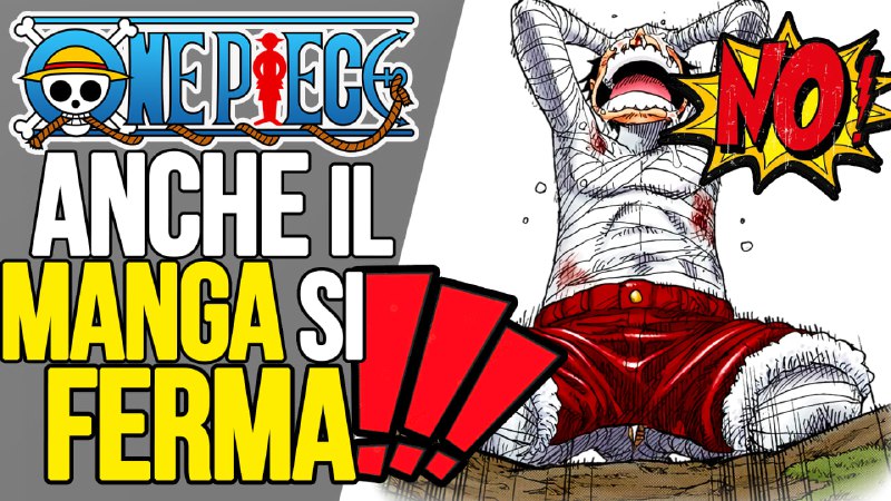 **IL MANGA SI FERMA PURE! ONE …