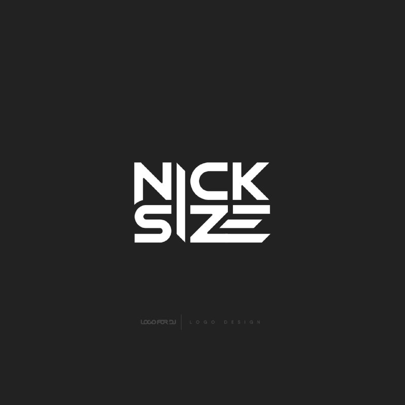 ***🔥*****Разработали логотип для DJ NICK** **SIZE**