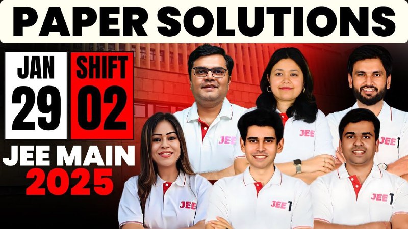 JEE Main 2025 Paper Solutions is …