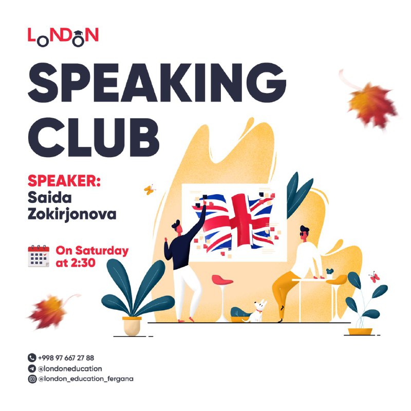 Special Speaking Club for everyone***🤩***