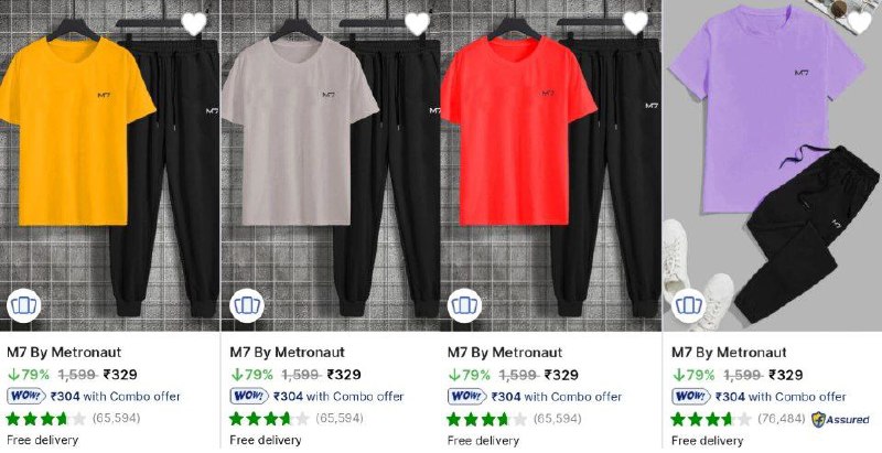 ***🔥*****M7 by Metronaut Tracksuit at ₹329**