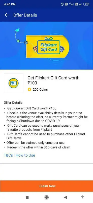 ***?***Flipkart Gift Card Worth Rs 100 …