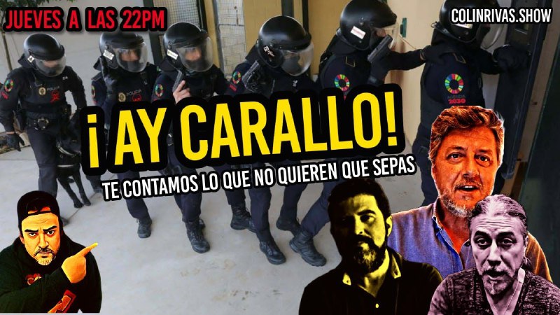 ***⏰******⏰******⏰***A LAS 21:00 HORAS: ¡AY CARALLO!