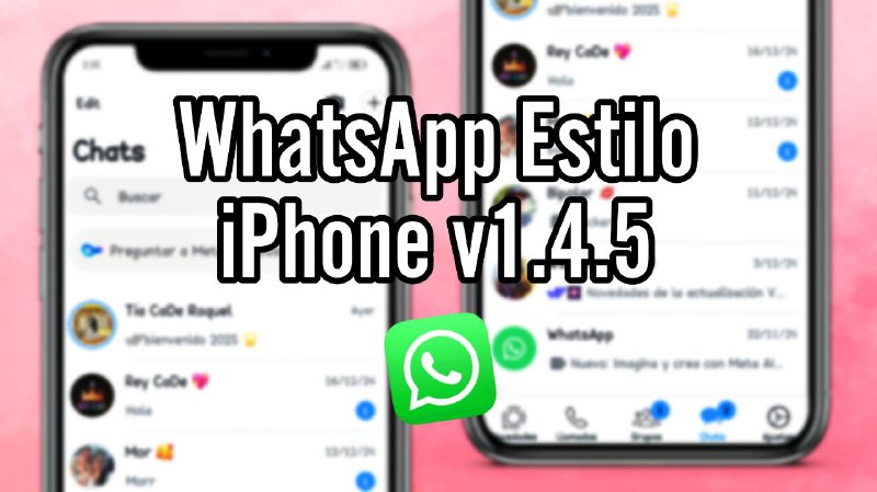 WhatsApp Plus Estilo iPhone DESCARGAR e …