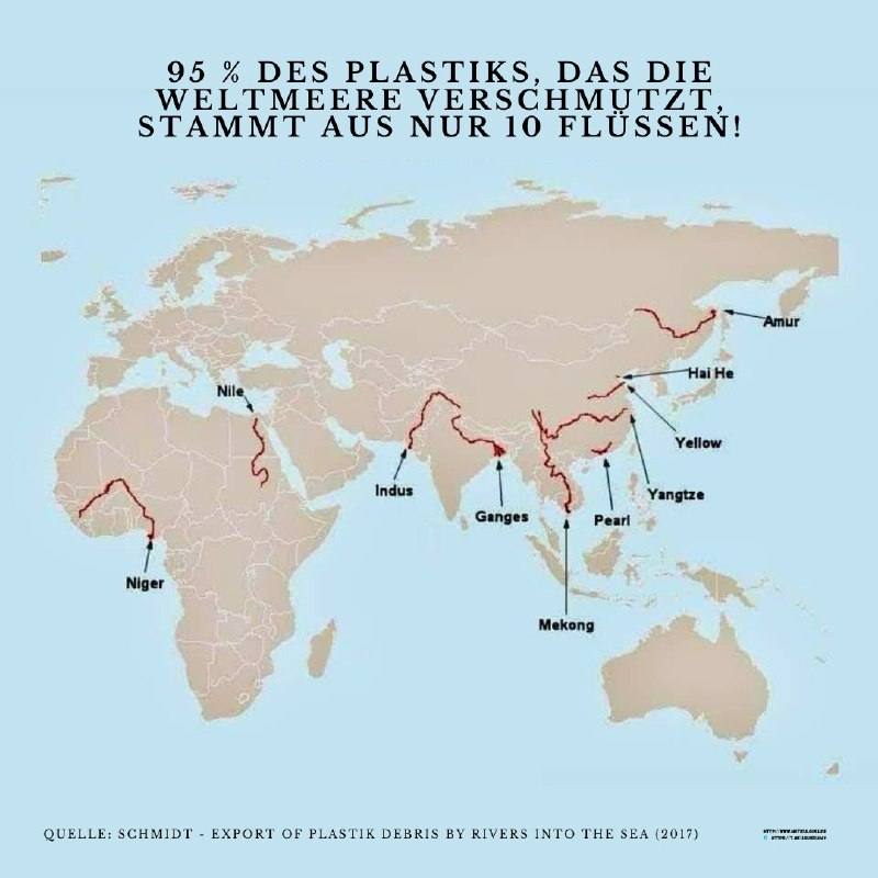 ***?*** **Die Plastikflüsse: Wie 10 Ströme …