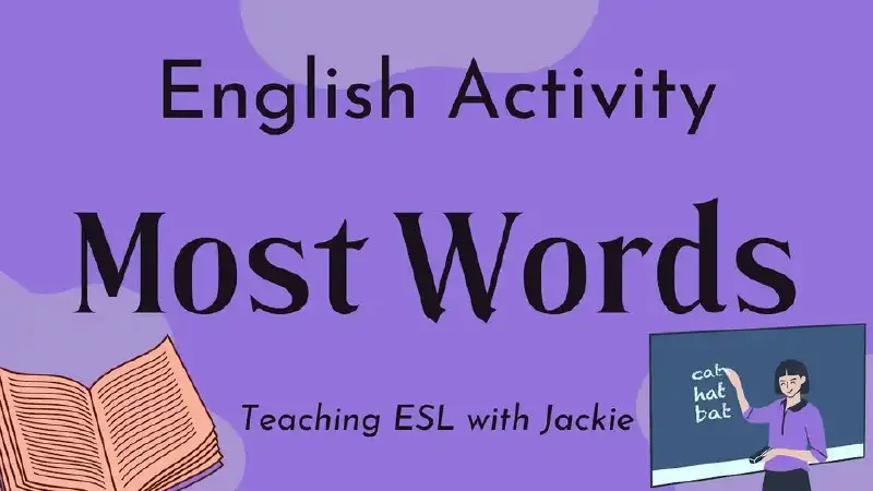 Below, I'm sharing a video link to get familiar with esl vocabulary activities to use in your classroom.