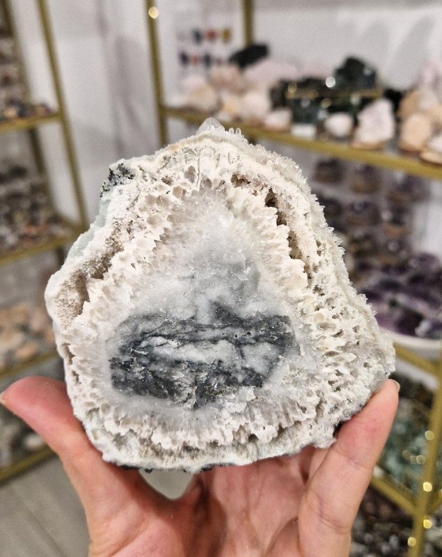 This Stunning Geode offers a glimpse …