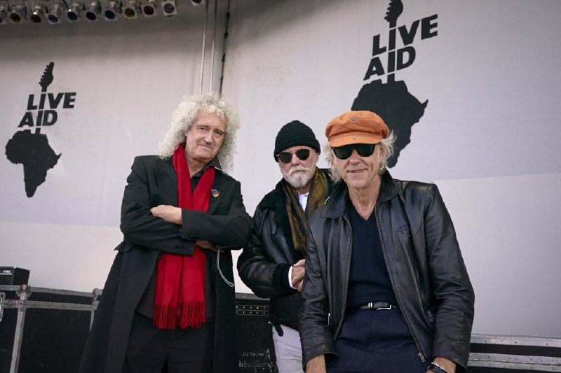 ***?*** Bob Geldof and his charity …