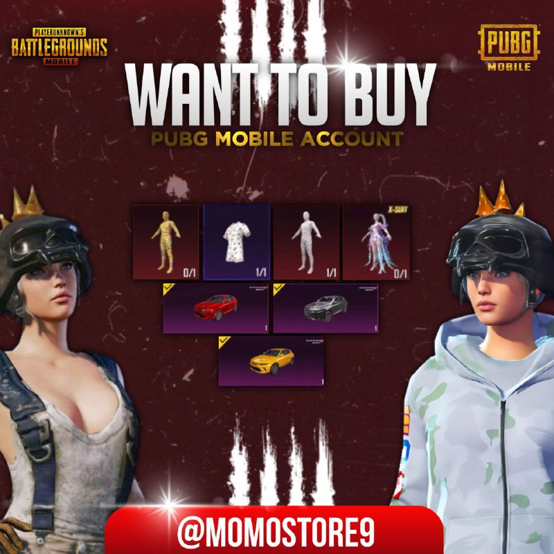 ***✅*** YANG MAU JUAL AKUN PUBG …