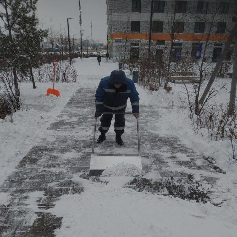 В минувшие выходные прошёл сильнейший снегопад, …