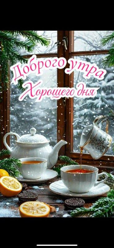 Доброе утро ***❄️***