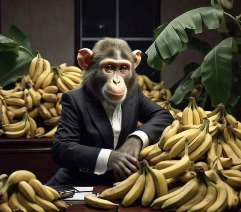 **"Si un mono acumulase mas bananas …