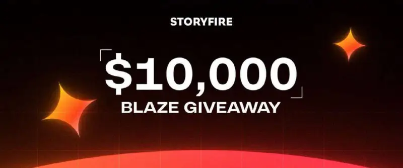 **Розіграш 10 000$ від проекту StoryFire**