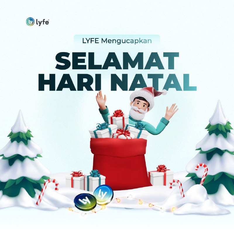 Lyfe mengucapkan Selamat Hari Natal