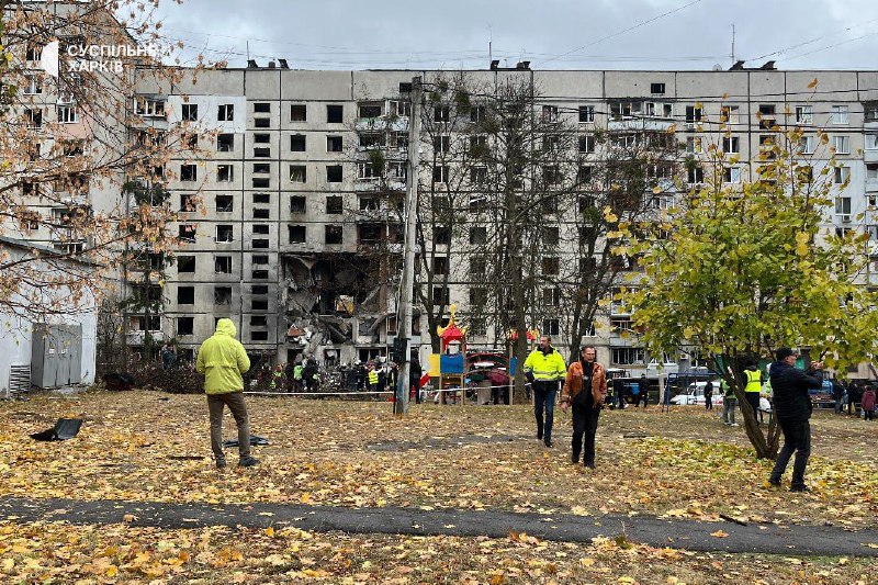 ***😫***російський теракт у Харкові. Окупанти вдарили …