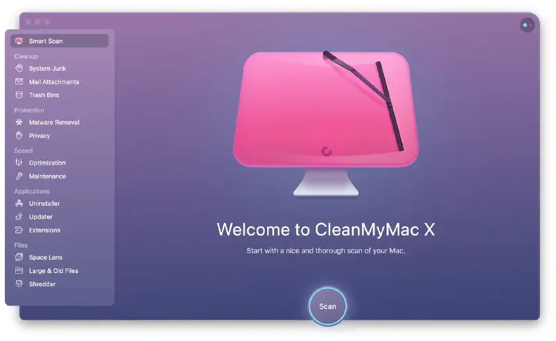 ***📣*** **اسم البرنامج CleanMyMac X 4.13.4**