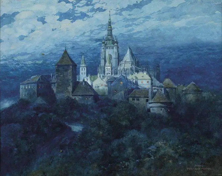 «Празька Катедра», Фрідріх Франк (1912).