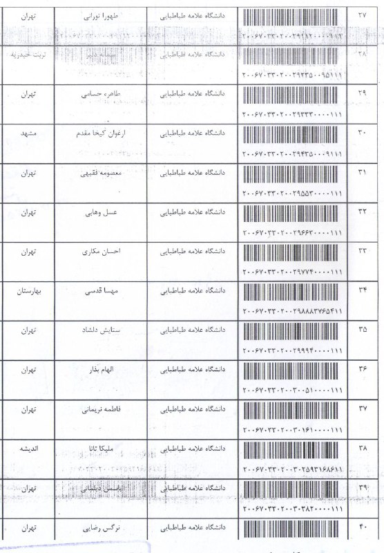 کد رهگیری مدارک پستی