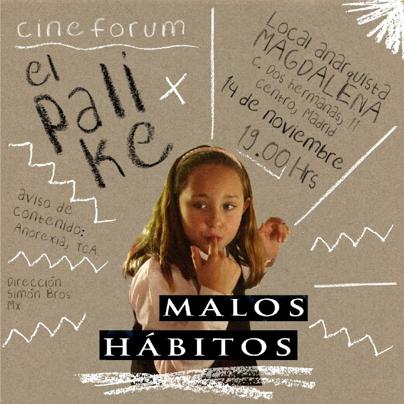 [**Cineforum El Palike: Malos hábitos. Jueves, …