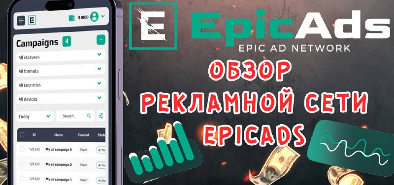 Обзор рекламной сети EpicAds