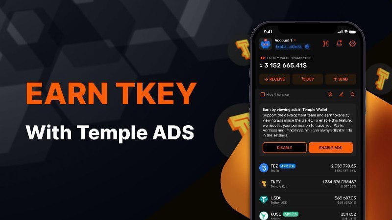 **We distributed TKEY rewards for users …