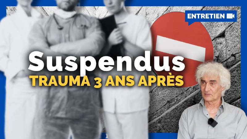 Aujourdhui, on reçoit 3 soignants ex-suspendus …