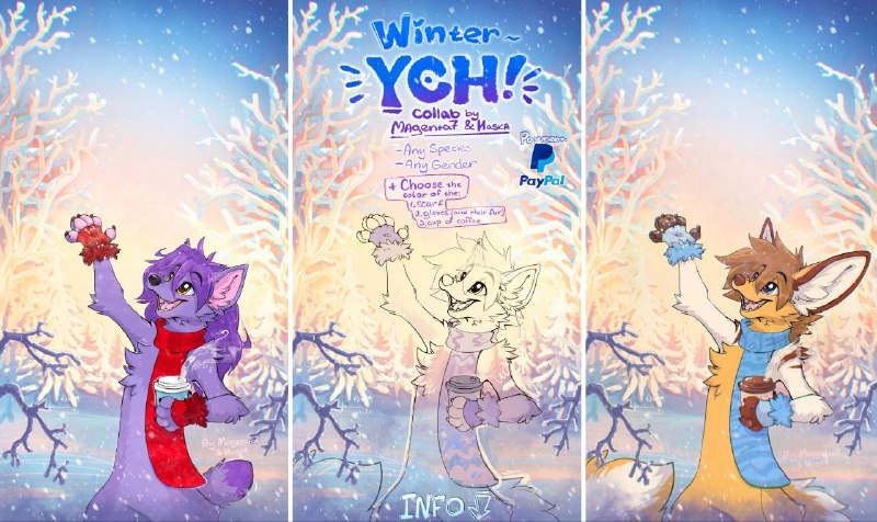 ***?*** Winter YCH multi slots (6/6 …