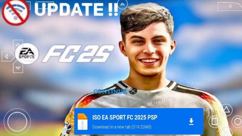 ***🎮******➡️***GAME NAME: FIFA 2025 PPSSPP OFFLINE