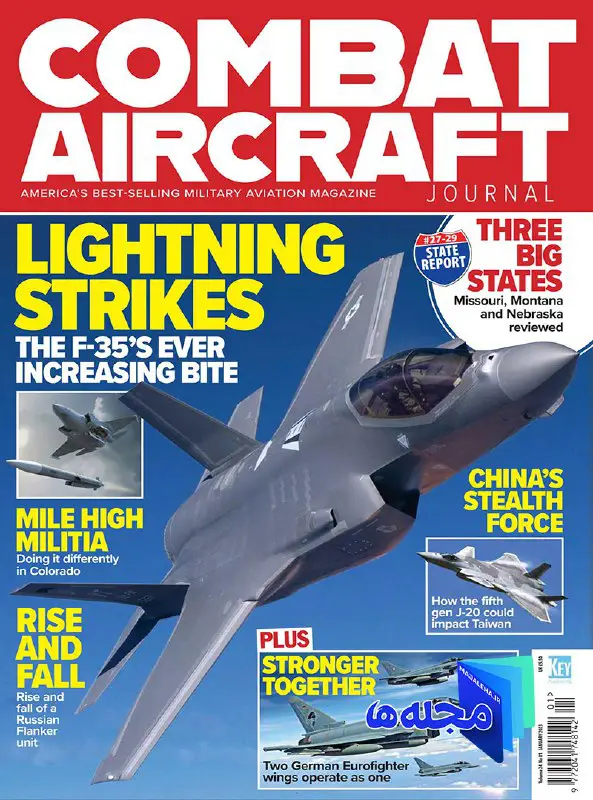 مجله Combat Aircraft ژانویه 2023