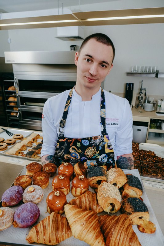 ***🥐***Пекарь-суперзвезда Петербурга Максим Бабич создает целую …