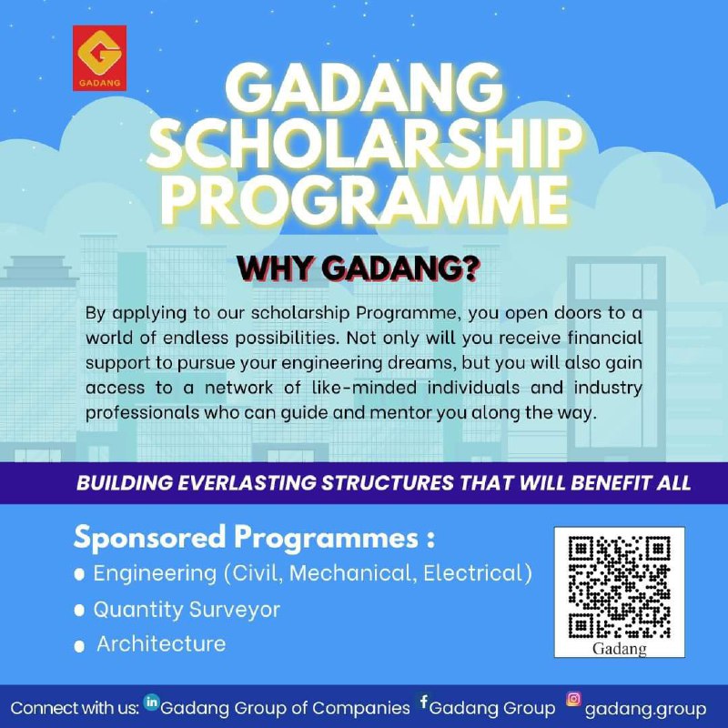 ***💥***KEMASKINI! Tawaran Biasiswa Gadang Scholarship diBUKA …