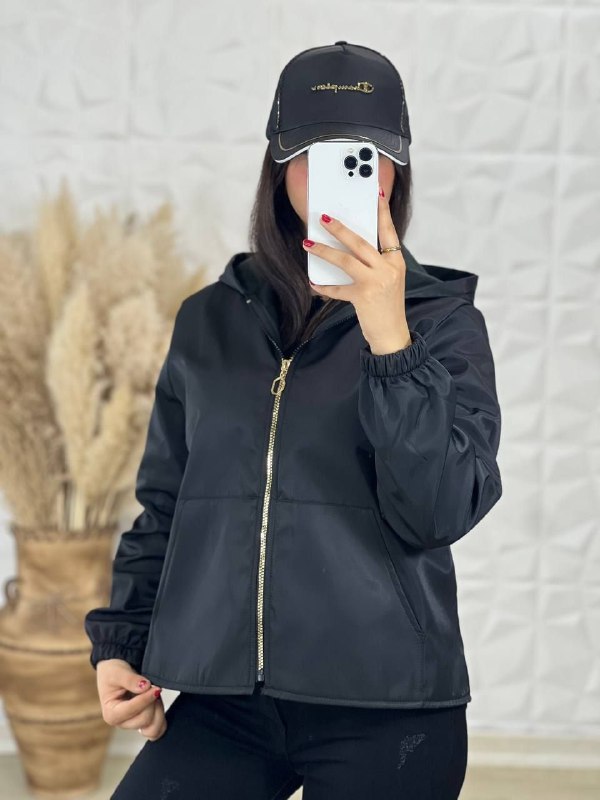 ***?*** کت کوتاه زیپدار سانتانا