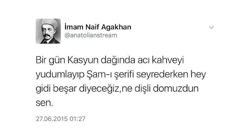 "Kasyun Dağı'nda Kahve" Akımı