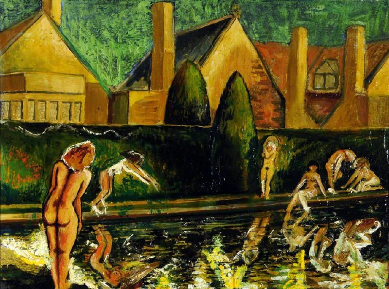 Francis Cook (British, 1907–1978), The Swimming …