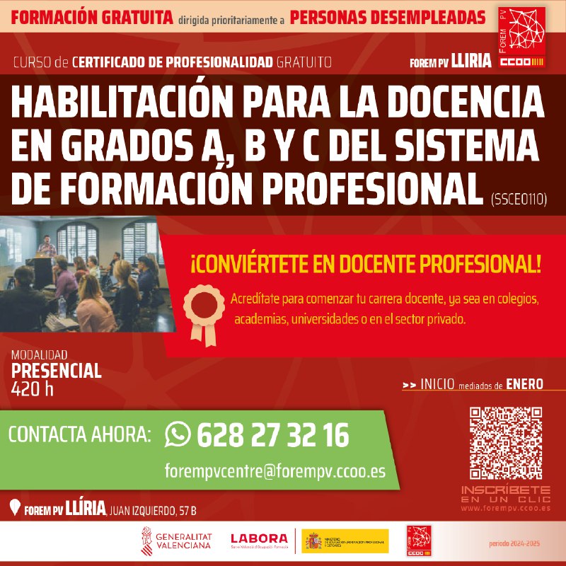 ¡CONVIÉRTETE EN DOCENTE PROFESIONAL!