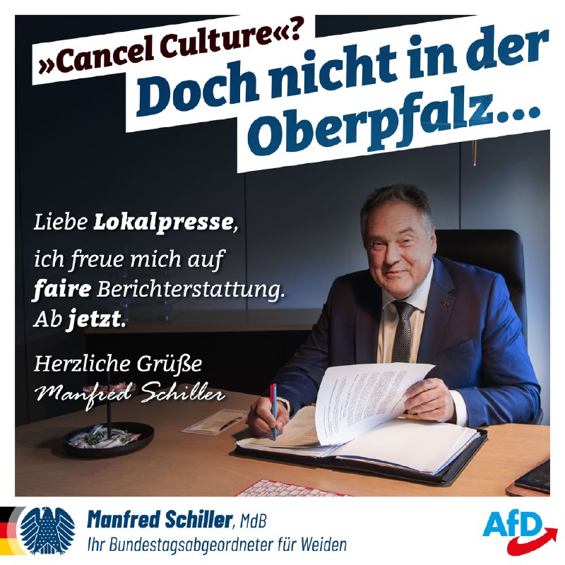 Liebe Lokalpresse,