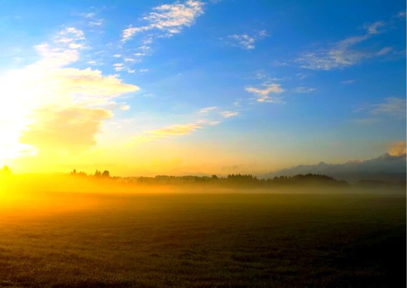 *Uns allen einen schönen guten Morgen …