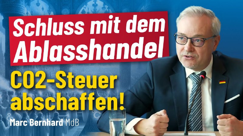 **Schluss mit dem Ablasshandel - CO₂-Steuer …