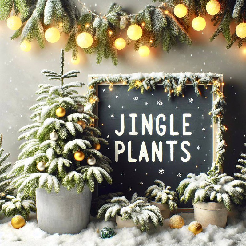 ***❄️******❄️******❄️******Jingle Plants*** ***❄️******❄️******❄️***