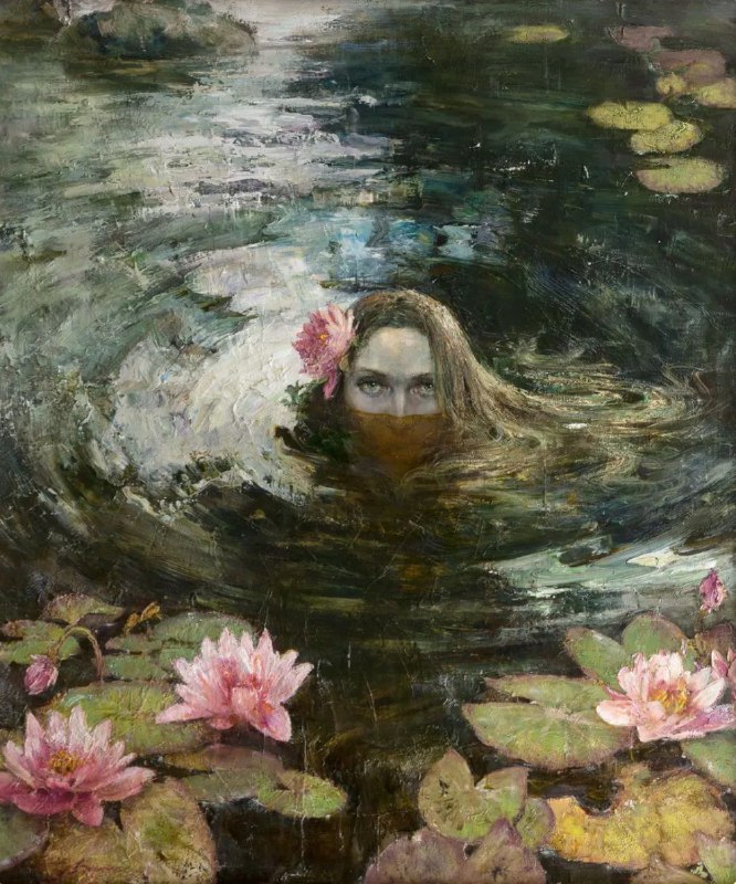 Rusalka ***💖***, dipinto di Anna Vinogradova