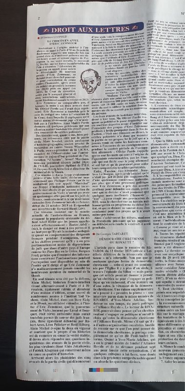 Compte rendu du procès d'Eric Zemmour …