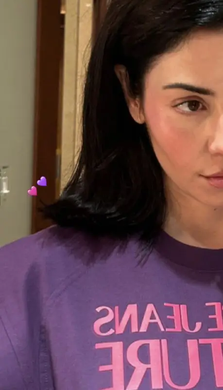 Marina cortou o cabelo!!! (via Instagram)
