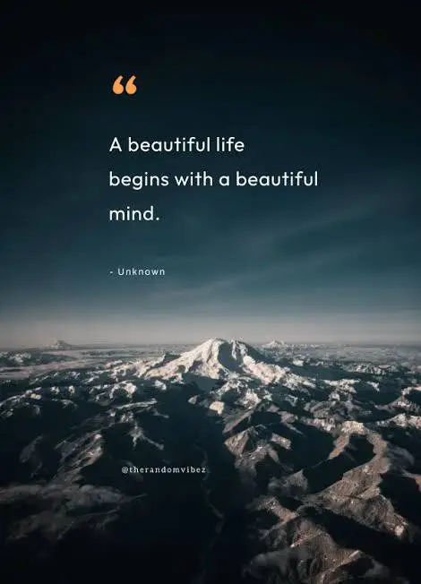 A beautiful life begins with a …